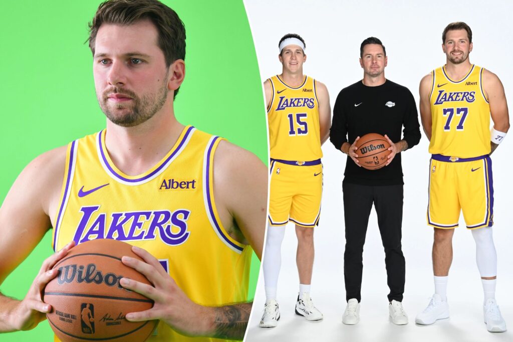 Luka Doncic isn’t playing follow the leader. He is undisputed Lakers leader