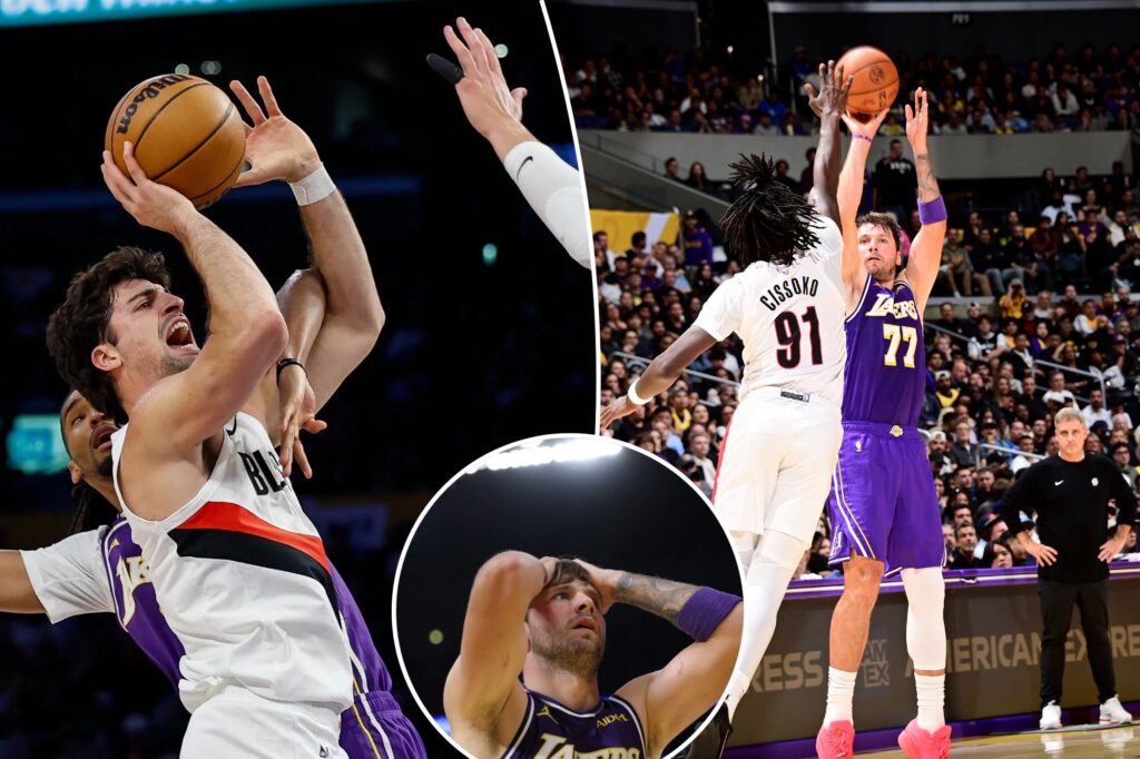 Luka Doncic’s 41-point masterpiece not enough as Lakers fall to Trail Blazers