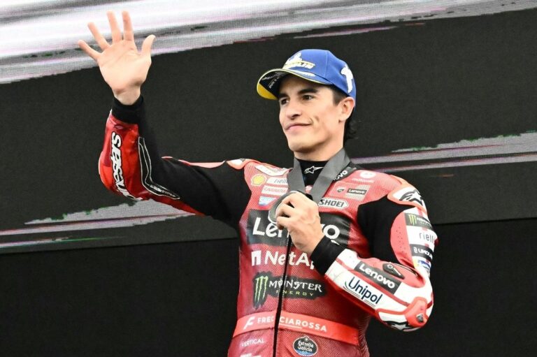 Marc Marquez denies anger on Austrian sprint podium: he was just 'saving energy'