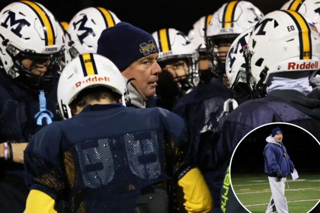 Massapequa football coach Kevin Shippos has bigger goals after Garden City win