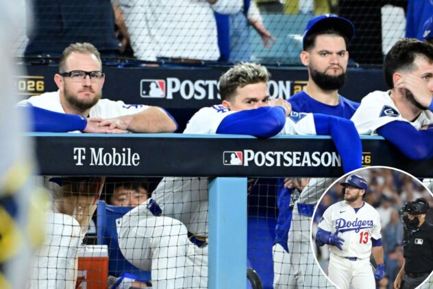 Max Muncy vents after Dodgers fall in stunning 3-0 NLCS hole: ‘We’re playing like s–t’
