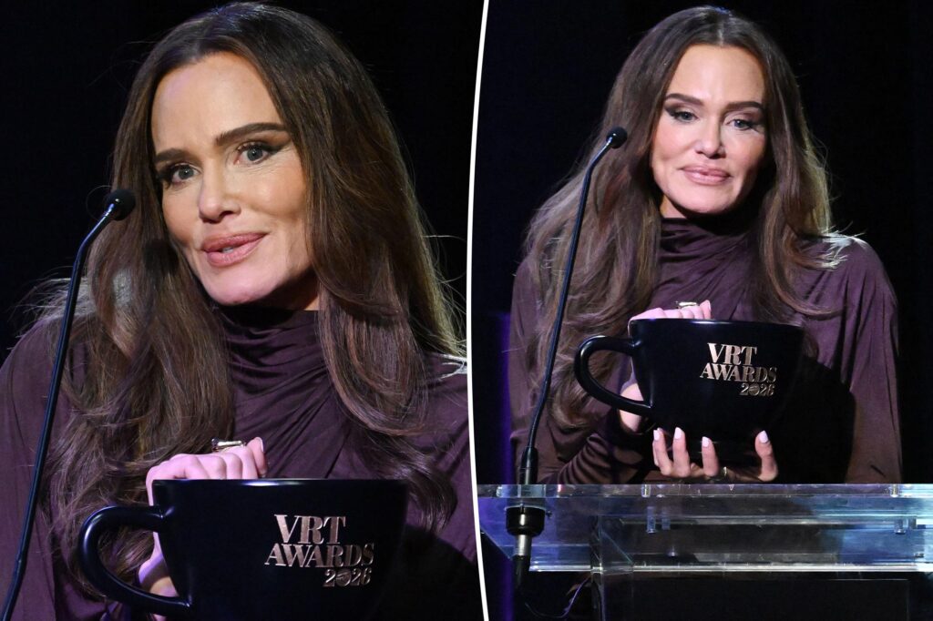 Meredith Marks talks ‘48-hour’ facelift recovery at VRT Awards 2026