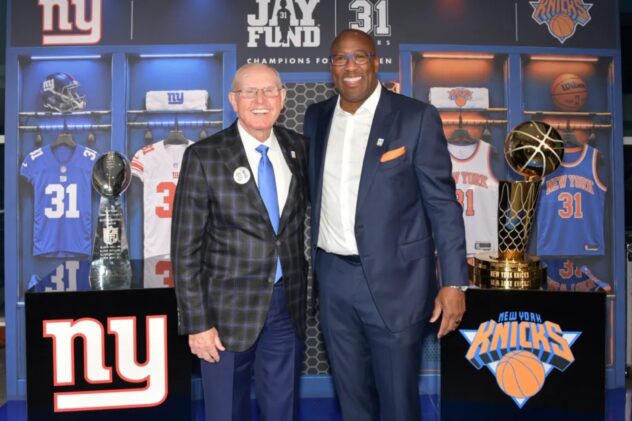 Mike Brown relishes chance to meet Giants icon Tom Coughlin at charity event: ‘I actually called my dad’