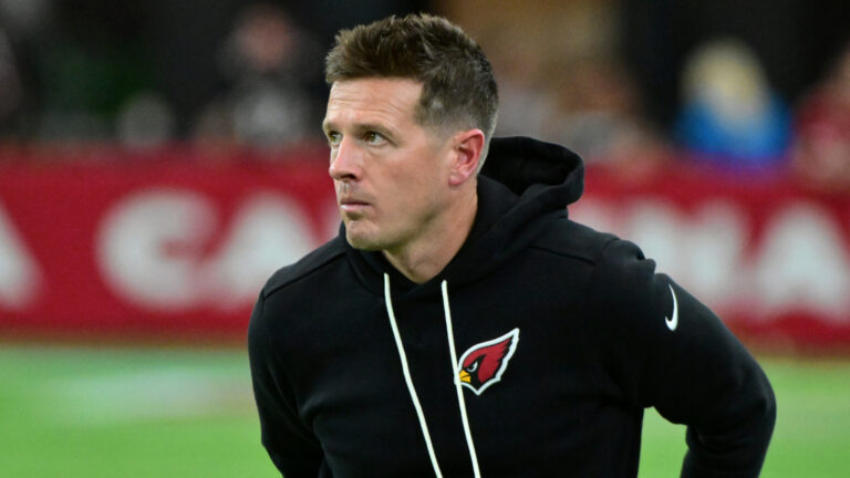 Mike LaFleur addresses Jacoby Brissett benching chatter after Cardinals trade Marvin Harrison Jr.