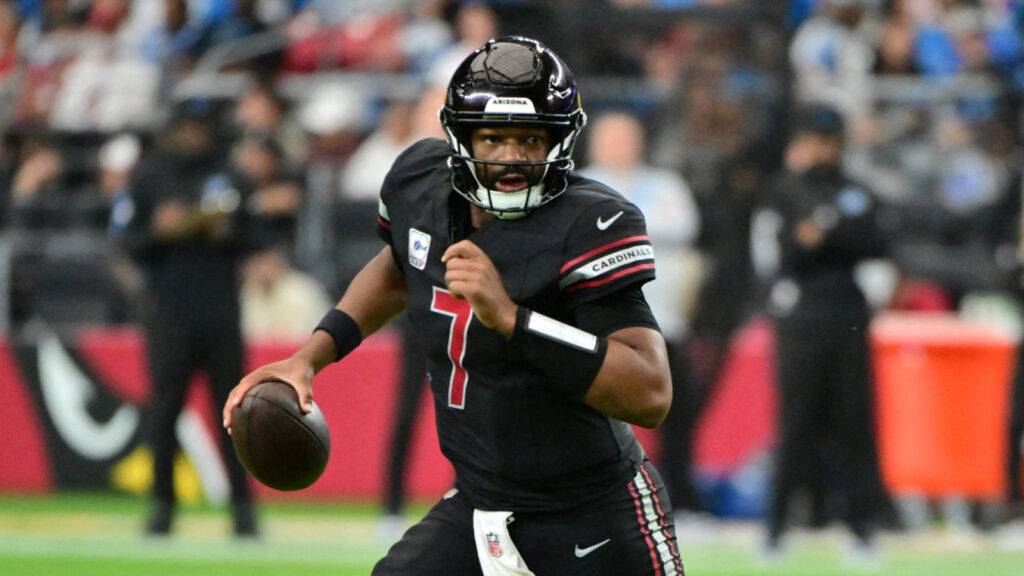 Mike LaFleur, Jacoby Brissett react to Cardinals trading Marvin Harrison Jr.