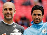 Mikel Arteta insists he has a clear conscience over Man City's guilty verdict - and remains tight-lipped over talks with Pep Guardiola