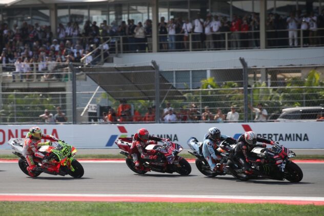 MotoGP Indonesian GP: Bezzecchi leads Aprilia 1-2-3-4; Martin reclaims points lead from Marquez