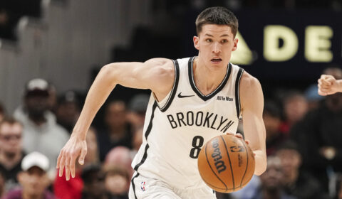 Nets’ Egor Demin downplays concerns about leg injury after exiting Celtics matchup