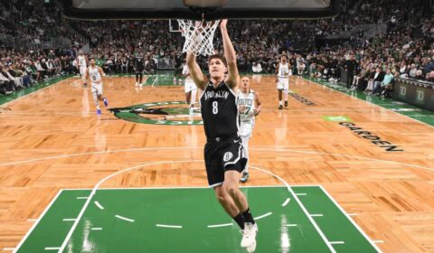 Nets’ Egor Demin forced to exit with right leg contusion