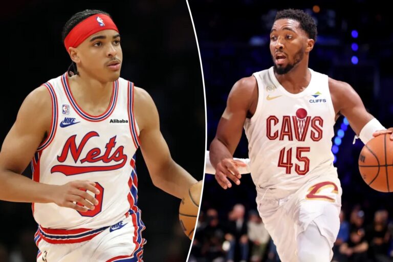 Nets rookie Mikel Brown Jr. gets high praise from mentor Donovan Mitchell as two face off for first time