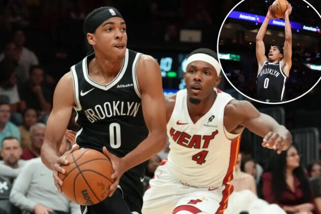 Nets’ top 2026 draft pick Mikel Brown Jr. impressive in long-awaited NBA debut after ankle injury