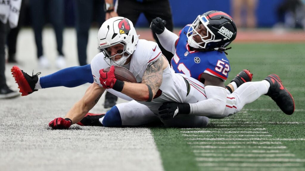 NFL reviewing incident between official and Cardinals' Trey McBride, NFLPA issues statement