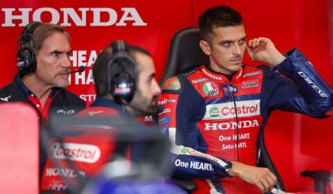 No factory Honda bikes in Australian GP as Luca Marini withdraws due to virus