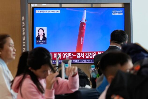 North Korea fires multiple ballistic missiles, adding to streak of weapons tests