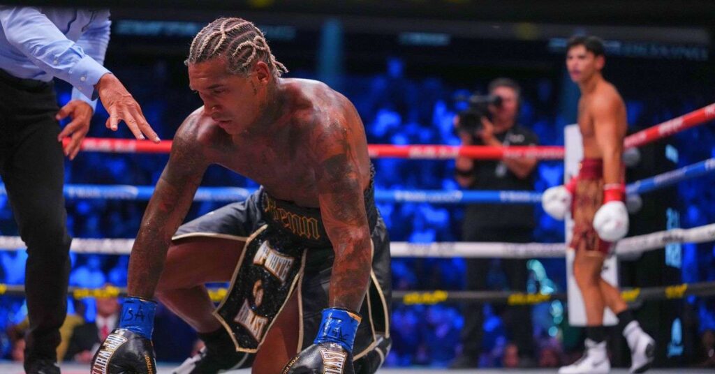 Oscar De La Hoya sums up Conor Benn's ability after watching Ryan Garcia KO him in 2