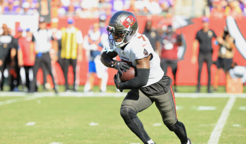 Predicted Stat Line: Buccaneers RB Bucky Irving vs Dallas