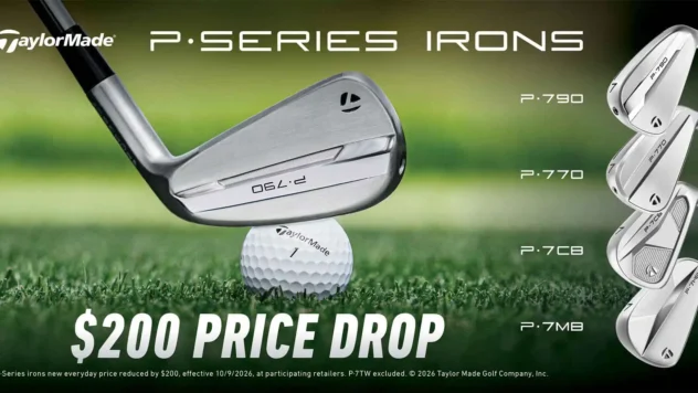 PRICE DROP! Save up to $200 on TaylorMade P Series irons