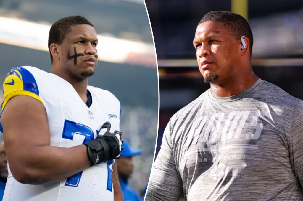 Rams star throws punch at Bills player in ugly postgame fight as suspension looms