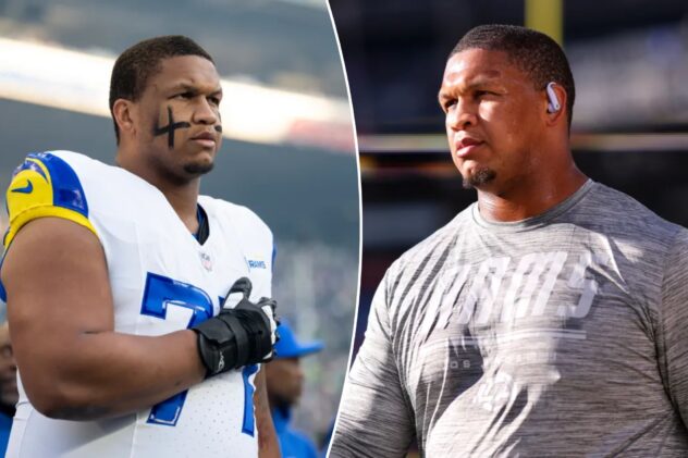 Rams star throws punch at Bills player in ugly postgame fight as suspension looms