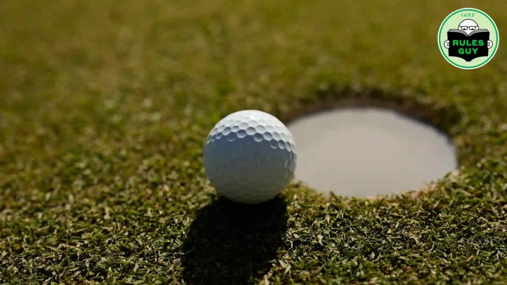 Rules Guy: I hit my ball to the edge of the cup. How long can I wait for it to fall in?