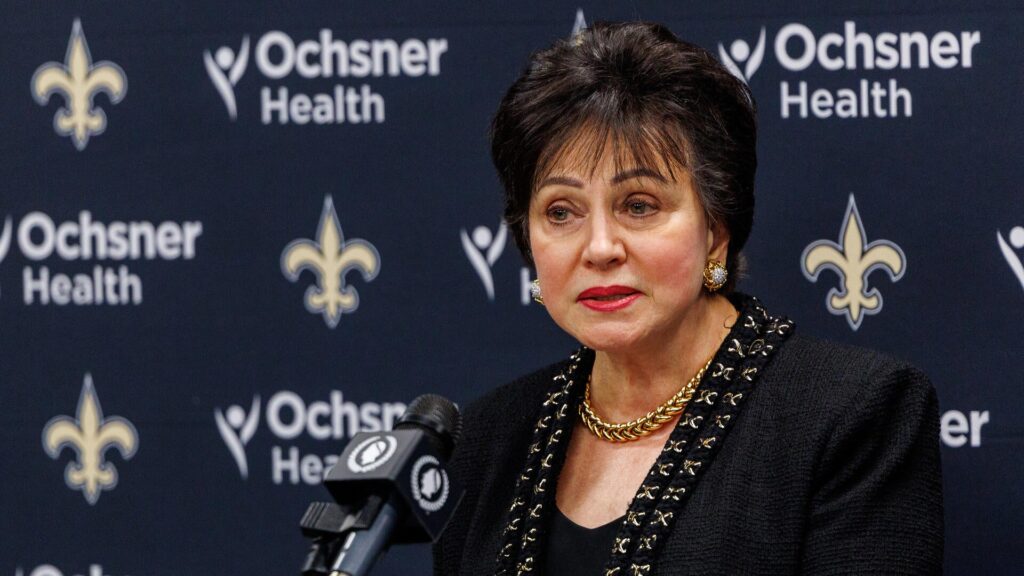 Saints owner Gayle Benson voices frustration with 1-4 record, emphasizes 'urgency' to improve