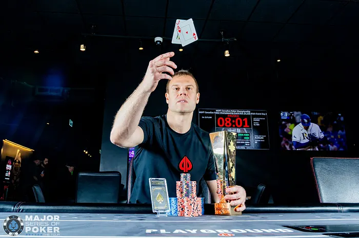 Sam Chartier Wins MSPT Canadian Poker Championship at Playground for Largest-Ever Score on Home Soil