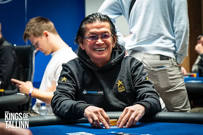 Scotty Nguyen Stars as Main Event Gets Started at Kings of Tallinn