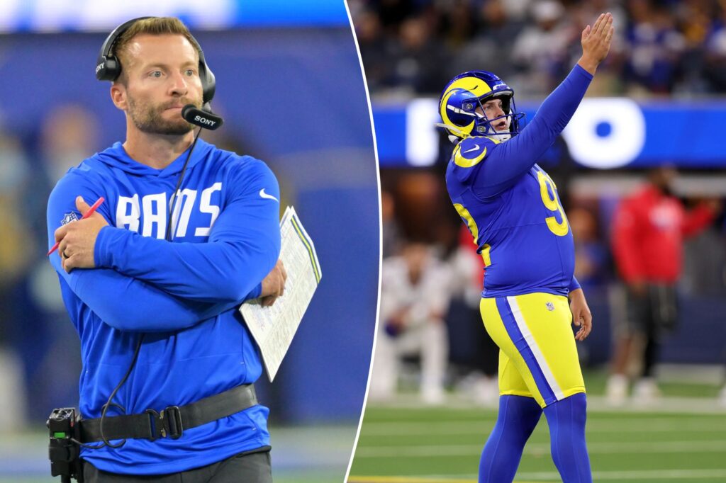 Sean McVay reveals why Rams cut Harrison Mevis after costly misses in Bills loss