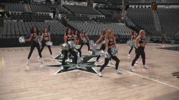 Silver Dancers return to Spurs court after 8-year hiatus