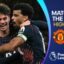 Solanke scores in added time as 10-man Spurs draw with Man Utd