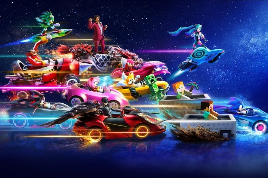 Sonic Racing: CrossWorlds "Year One" Edition Spotted Online