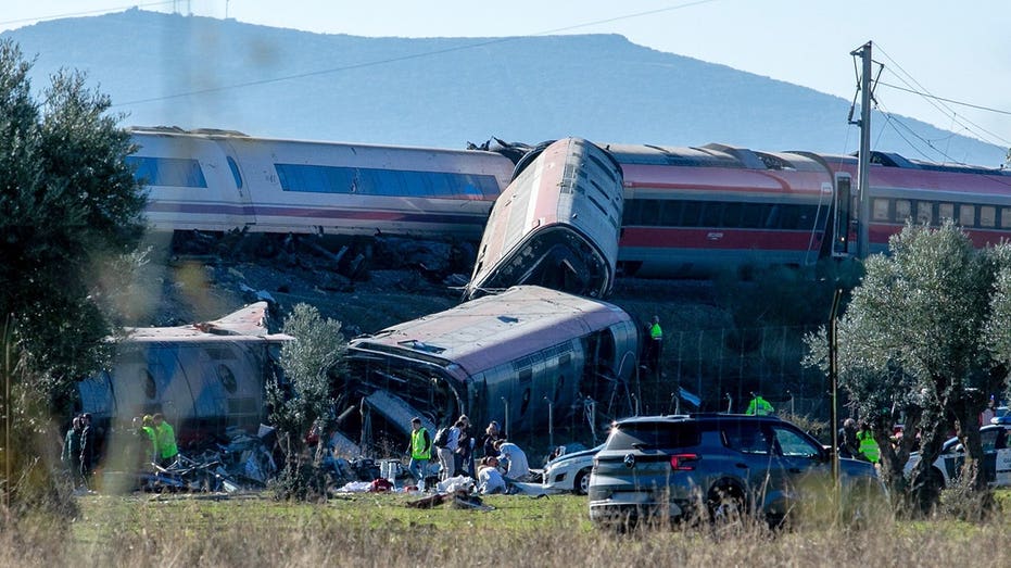 Spain high-speed railway crash kills at least 68 after train stopped on tracks