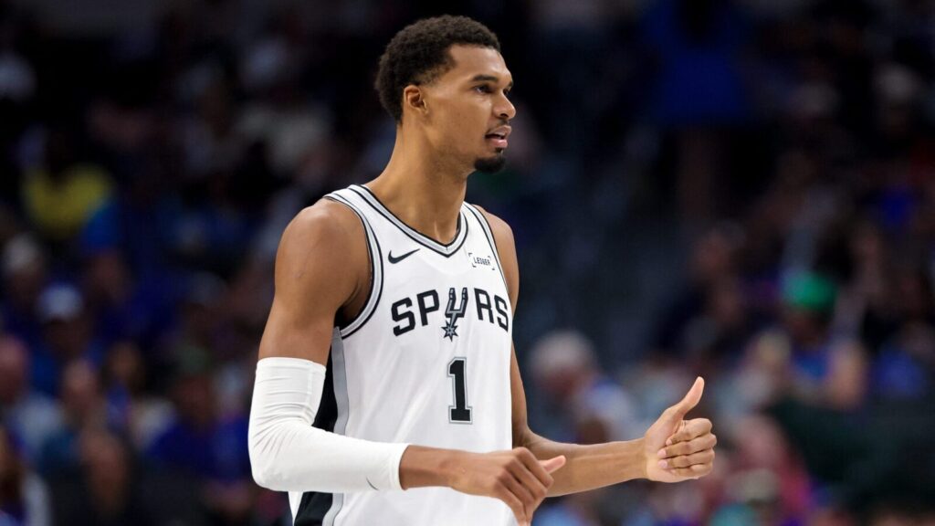 Spurs Player Ratings: Wemby’s Double-Double, Champagnie’s Eight Threes Lead To Blowout Win