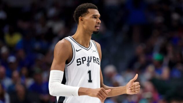 Spurs Player Ratings: Wemby’s Double-Double, Champagnie’s Eight Threes Lead To Blowout Win