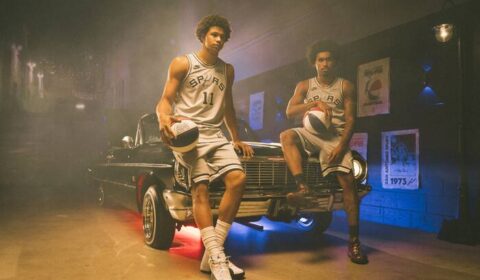 Spurs unveil ABA throwback uniforms, court to mark 50 years since NBA merger