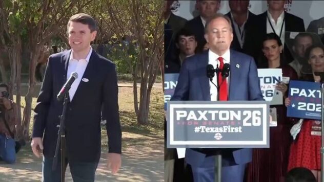 Talarico, Paxton trade blows while crisscrossing Texas in final days of campaign for US Senate seat