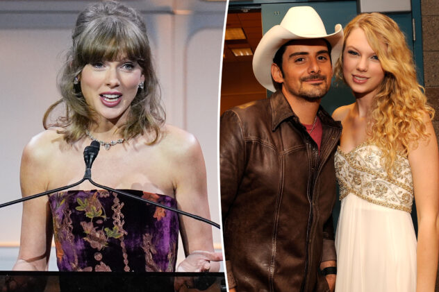 Taylor Swift recalls Brad Paisley’s ‘tour prank’ that left her unable to sleep ‘for months’
