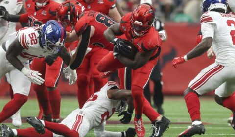 Texans RB Woody Marks returns after injury scare