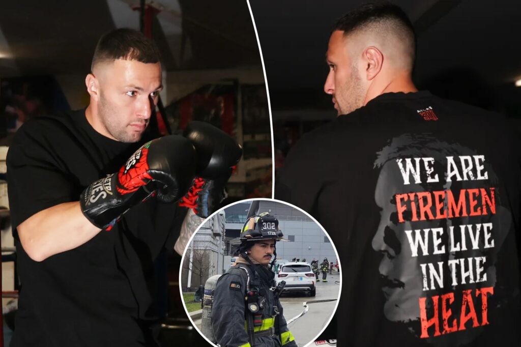 These FDNY officers moonlight as pro boxers after 24-hour shifts