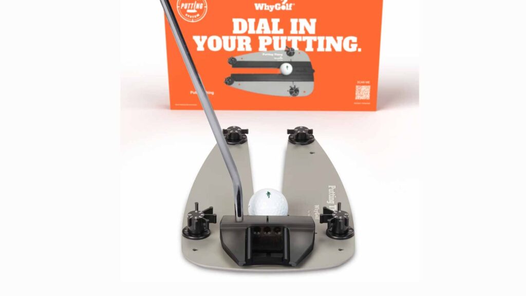 This training aid helps you dial in the most important putting keys