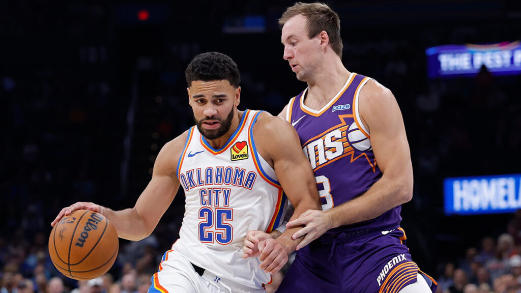 Thunder’s Mark Daigneault celebrates Ajay Mitchell’s ‘unique skill’ in 1st start in place of Jalen Williams