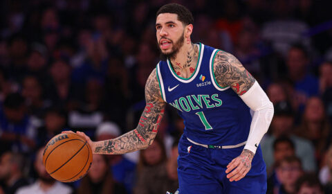 Timberwolves star LaMelo Ball reacts to reception in his first home game with Minnesota