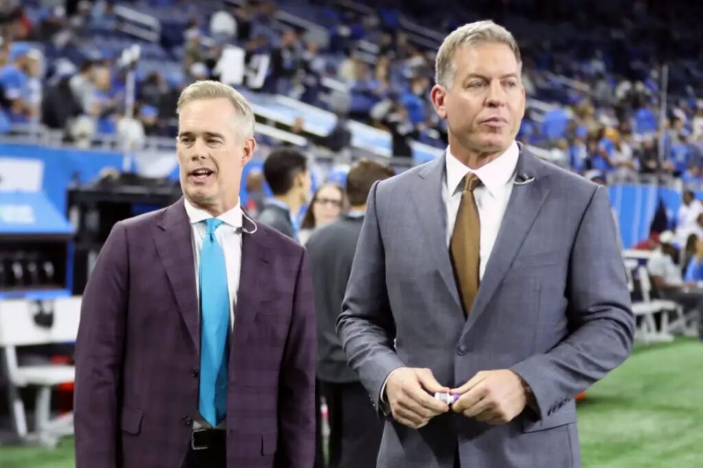 Troy Aikman opens up on uncertainty around broadcasting career as Joe Buck tension lingers