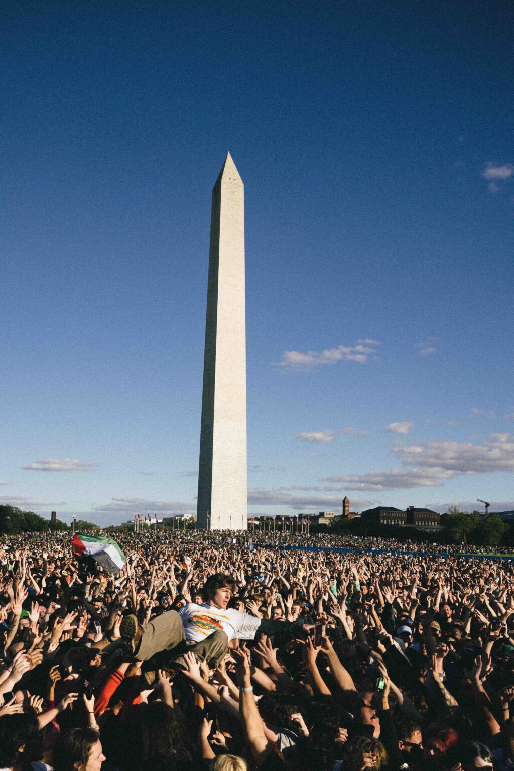 Turnstile Pack Out Washington Monument for Palestine, Sudan, and Lebanon Benefit Show