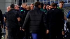 Uefa investigating Republic of Ireland-Israel row after spitting accusation