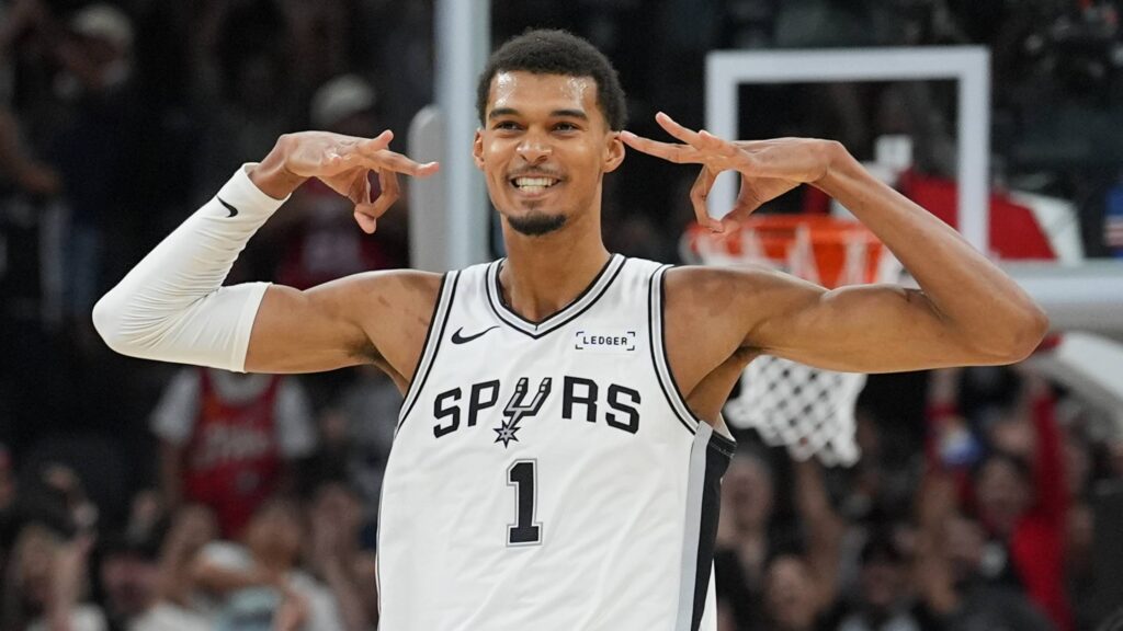 Victor Wembanyama has begun claiming the elbow real estate that decides playoff games