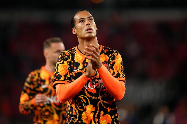 Virgil van Dijk given special moment as Liverpool captain reaches international landmark