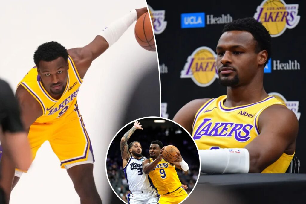 Without LeBron James, Bronny has chance to prove he really belongs