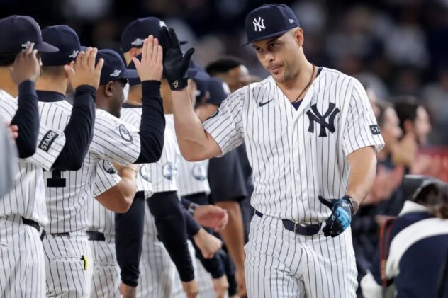 Yankees’ Giancarlo Stanton did not get call in series win over Red Sox