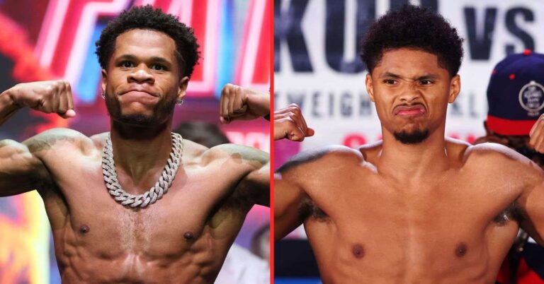"You got a deal": Devin Haney and Shakur Stevenson finally agree on catchweight for super fight